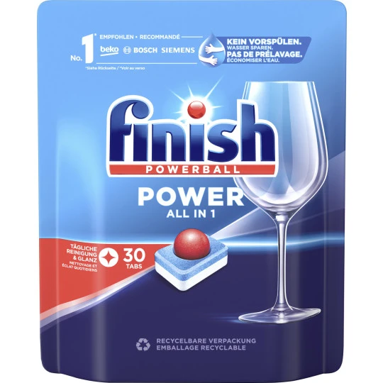Finish Powerball All In 1 Tabs 30ST 2 Finish Powerball All In 1 Tabs 30ST