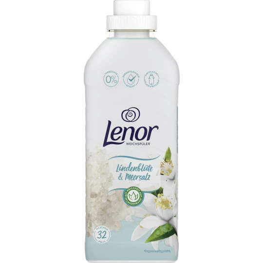 Weichspüler Konzentrat Lindenblüte & Meersalz 800ML 32WL 3 Weichspüler Konzentrat Lindenblüte & Meersalz 800ML 32WL